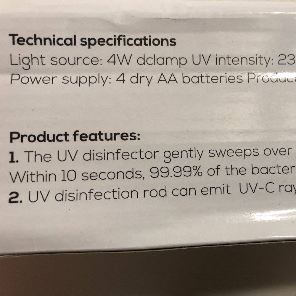 *NIOB* SUPER CHARGED UV-C LAMP - Picture 5 of 8